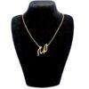Zilveren naamketting Elham – Farsi Kalligrafie