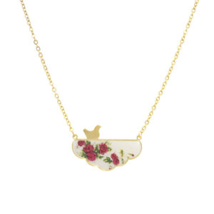 Perzische messing ketting minimalistisch Morghe Amin Mahdokht