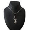 Zilveren naamketting Zahra – Farsi Kalligrafie