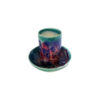 Artistieke Keramische Mok – Drip Glaze Patroon, Kunst Model