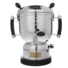 Elektrische stalen samovar theemaker met gladde afwerking 5 liter