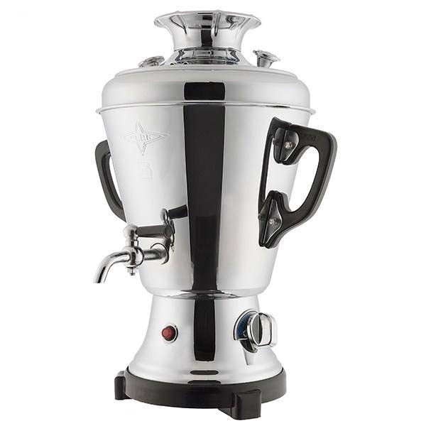 Elektrische samovar theemaker met gladde afwerking 6 liter