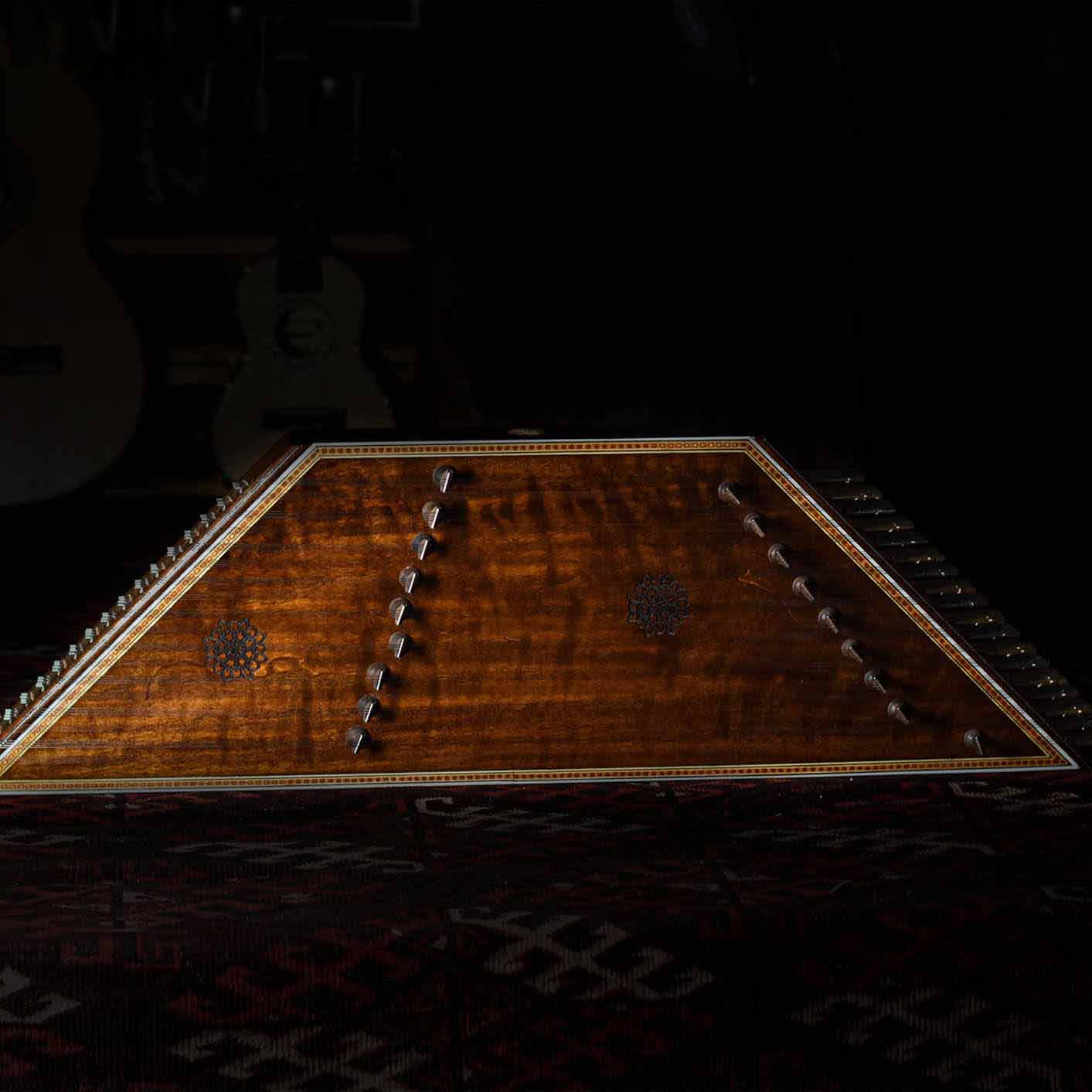 Perzische Santur – Handgemaakt Geslagen Dulcimer door Sadeghi, 4 Khat