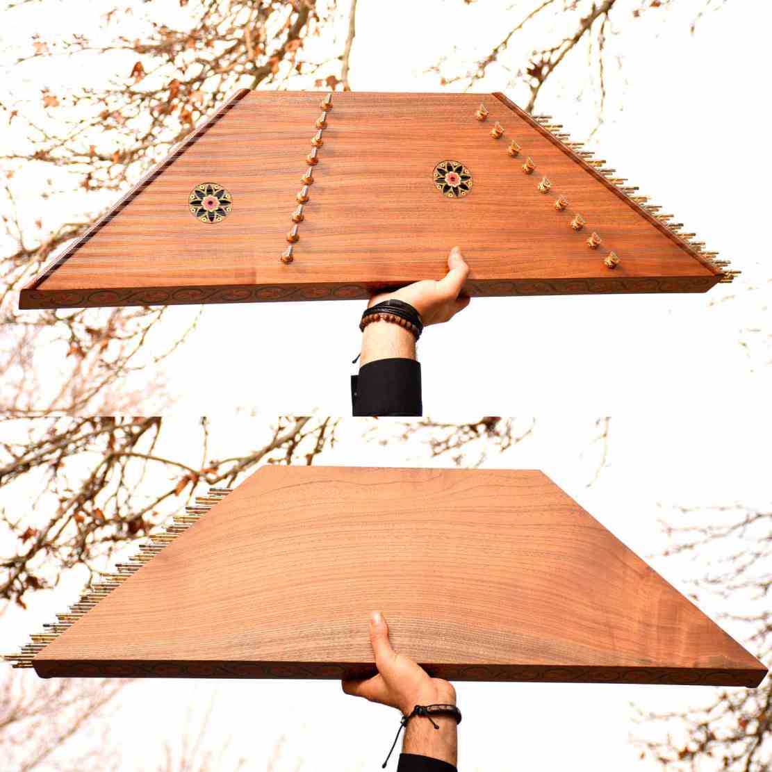 Perzische Santur – Handgemaakt Geslagen Dulcimer door IranSaz, Rokhsare