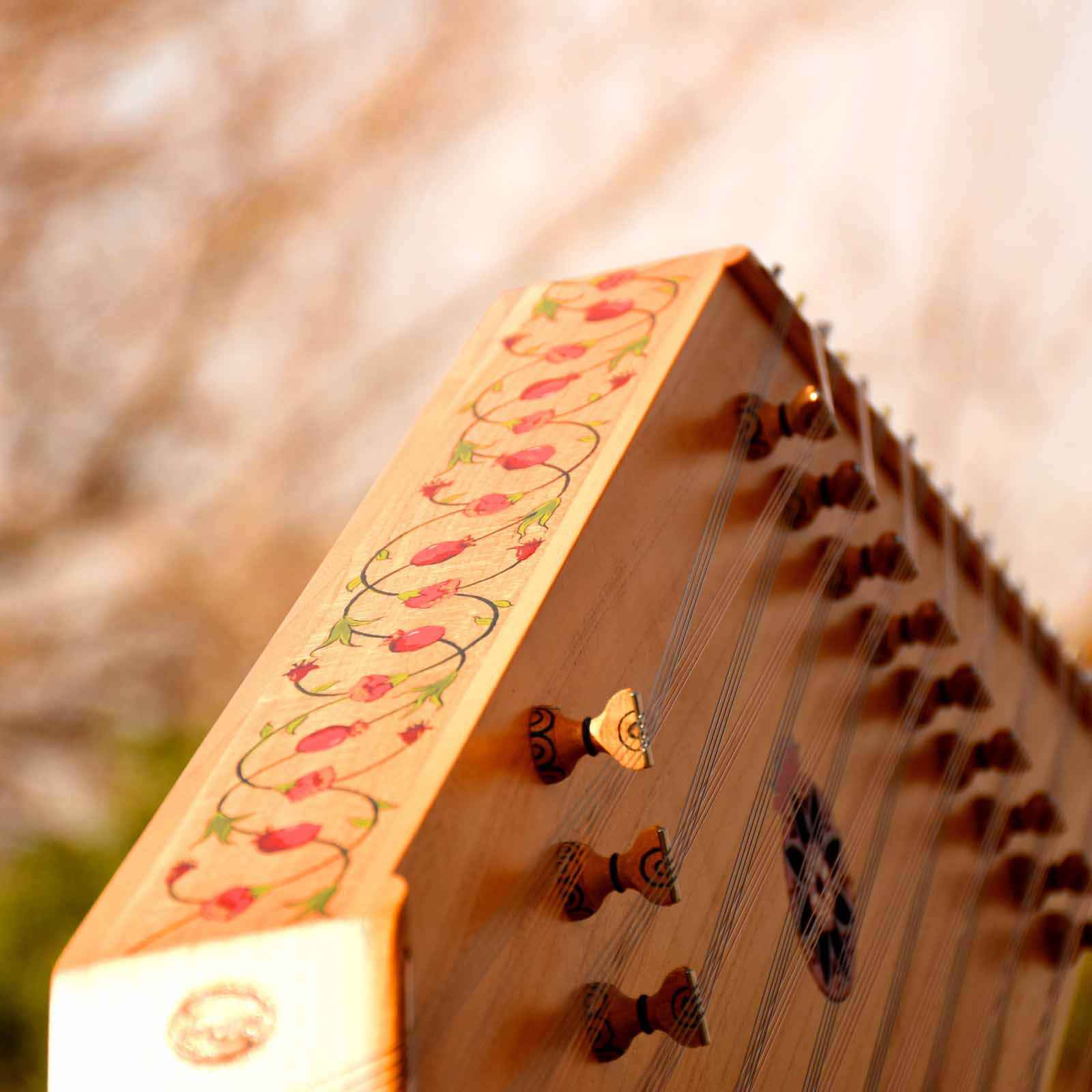 Perzische Santur – Handgemaakt Geslagen Dulcimer door IranSaz, Yalda