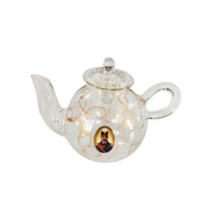 Saffraan Theepot Shah Abbasi – Glazen Infuser 100 ml