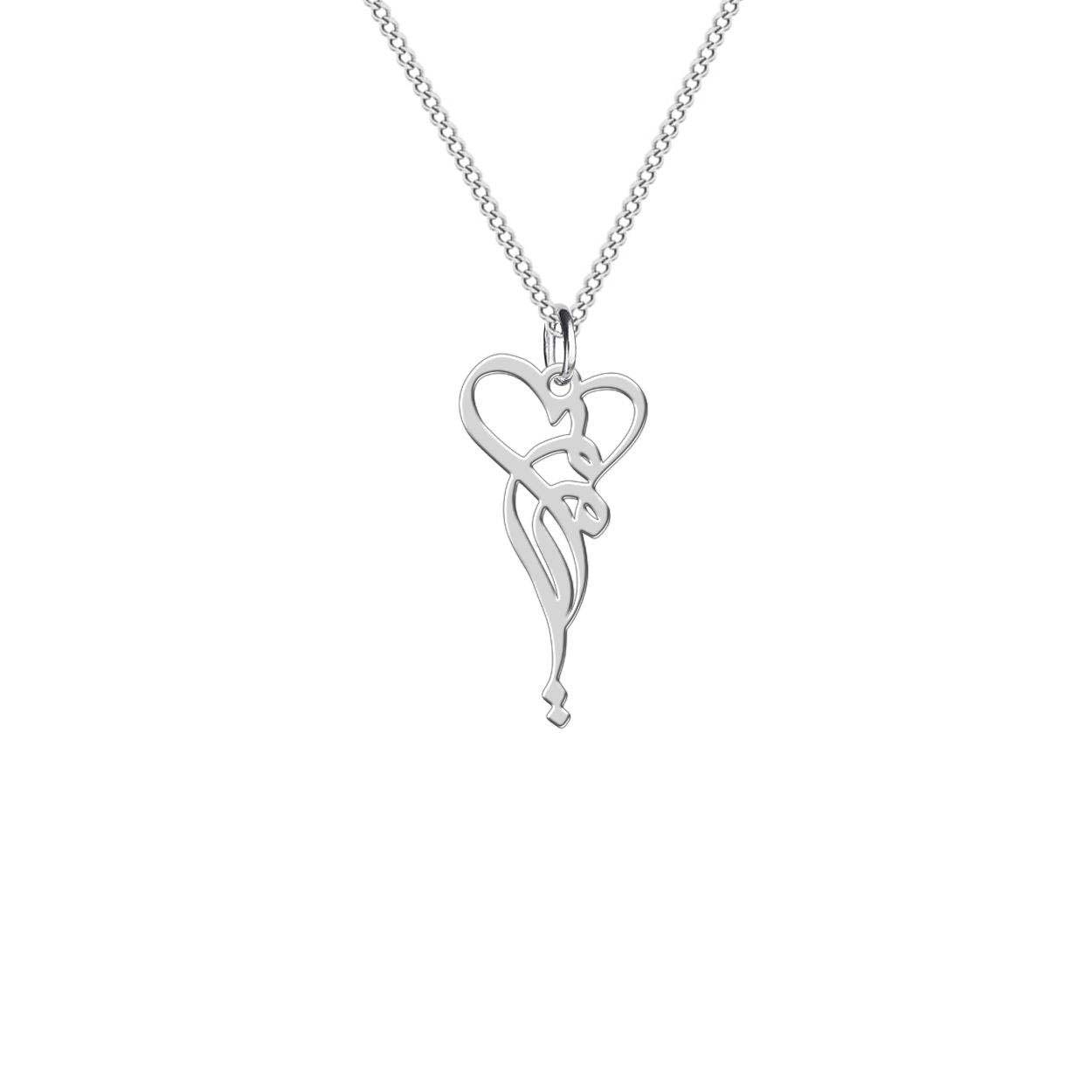 Zilveren Naamketting & Oorbellen Maryam – Perzisch