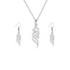 Perzische Zilveren Sieradenset Maryam – Ketting & Oorbellen
