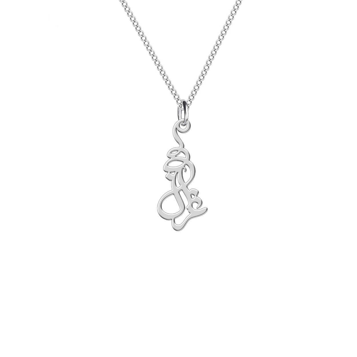 Zilveren Sieradenset Ghazal – Ketting & Oorbellen