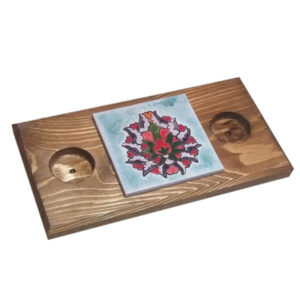 Houten Theelichthouder Shah Abbasi – Perzisch Design Tafeldecoratie