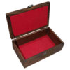 Houten geschenkdoos met Perzisch geïnspireerd granaatappelpatroon
