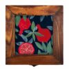 Houten geschenkdoos met Perzisch geïnspireerd granaatappelpatroon