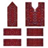 Handgemaakte Balochi Geborduurde Jurk Paneel – Mozaic Ontwerp