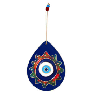 Decoratief Cheshm Nazar Wandhanging Amulet met Boze Oog – Ashki
