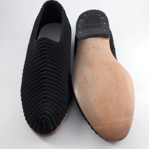 Giveh Schoenen – Perzisch Handgemaakt Schoeisel Grijs Klash Model