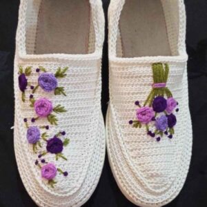 Giveh Schoenen – Perzisch Handgemaakt Schoeisel Bloemen Model