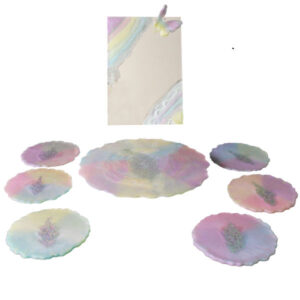 Resin Haft-sin Set voor Nowruz – Model Regenboog