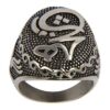 Zilveren Signet Ring Hich – Perzische Kalligrafie