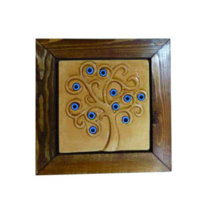 Decoratieve Perzische Keramische Kunst Model Cheshm Nazar
