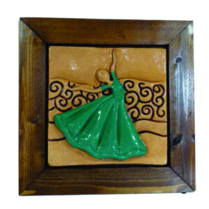 Decoratieve Perzische Keramische Kunst Model Sama