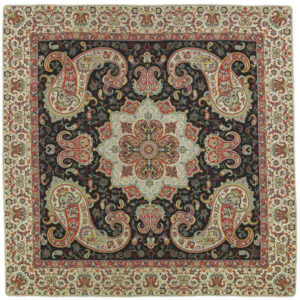 Termeh Tafelkleed Luxueus met Perzisch Paisley Patroon Diamant