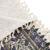 Perzisch Tafelkleed Isfahan Kalamkari — Model Blauw & Purper — Handgemaakte Blokdruk