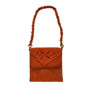 Macrame Schoudertas Luxe Handgemaakt Gehaakt