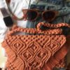 Macrame Clutch Handtas Boho Stijl – Model Gandom