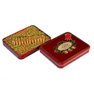 Perzische Zoetigheid – Traditionele Yazdi Baklava Gebak met Pistache Haj Khalifeh 1000g