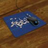 Bureau Muismat Artisaneel Perzische Calligraphy Patroon Gedicht
