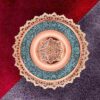 Firuzeh Kubi Decoratieve Koperen Schotel