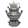 Perzische Gassamovar Theemaker met Theepot 8-Liter