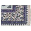 Perzisch Tafelkleed Isfahan Kalamkari — Model Zon Purper — Handgemaakte Blokdruk