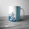 Perzische Keramische Koffiemok – Model Turquoise