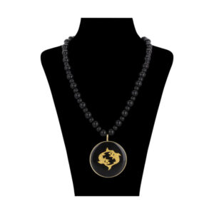 Perzische messing ketting artistiek symbool Esfand