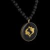 Perzische messing ketting artistiek symbool Esfand