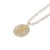 Perzische Verguld Zilveren Ketting voor Vrouwen Hich Calligraphy