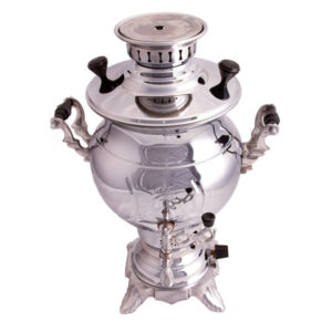 Perzische Gassamovar Traditioneel Ontwerp Theemaker Gladde Afwerking 6-Liter