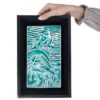 Decoratieve Perzische Aardewerk Kunst Model Oud Speler