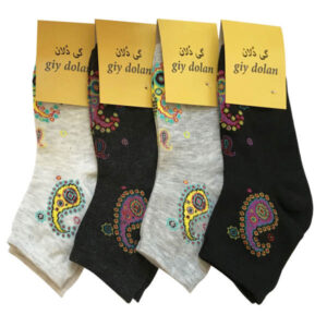 Liner Sokjes met Paisley Patroon voor Vrouwen