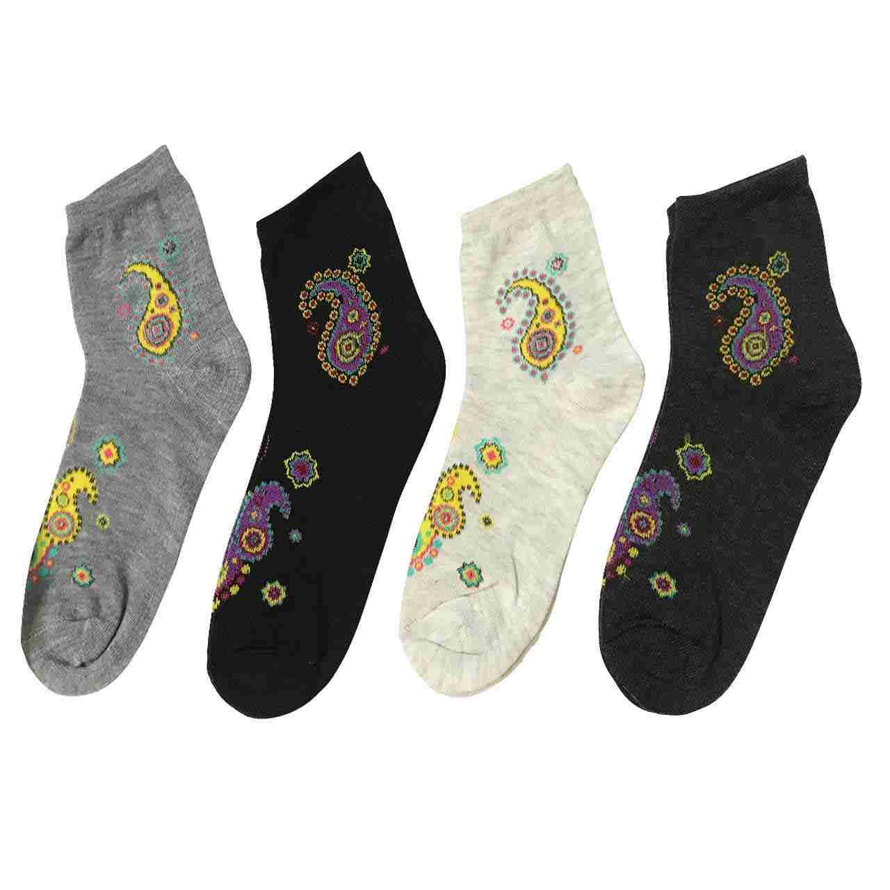 Liner Sokjes met Paisley Patroon voor Vrouwen