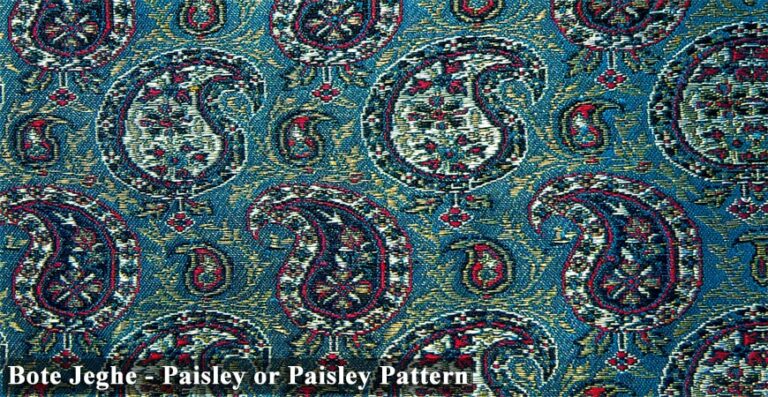 Boteh Jegheh en Paisley: Het verhaal van een tijdloos en iconisch Perzisch motief