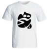 Perzische Katoenen Witte T-Shirt Model Hich — Elegante Hich Calligraphy Art