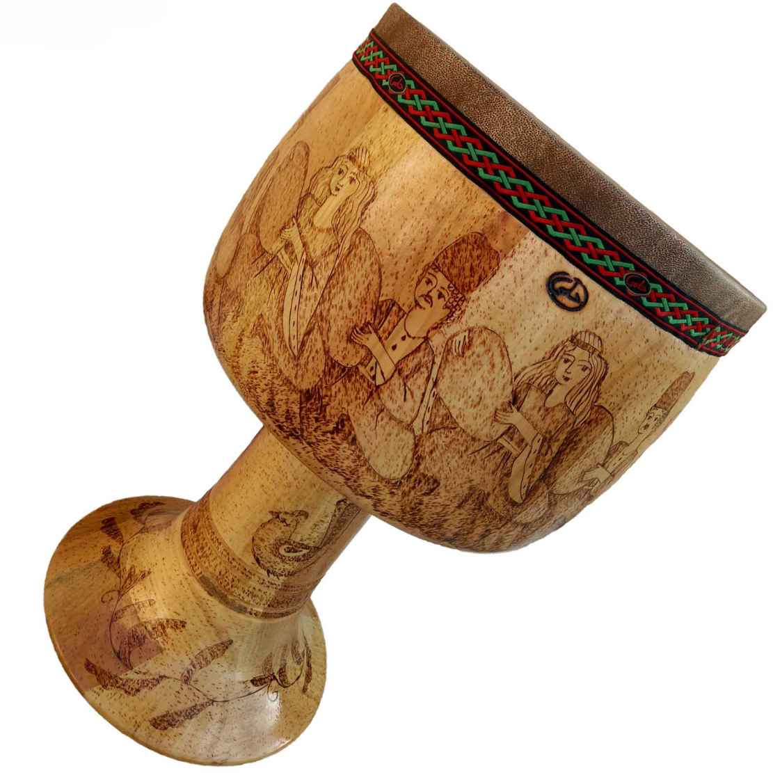 Perzische Tombak Drum – Helmi Size 28, Miniatuur Model