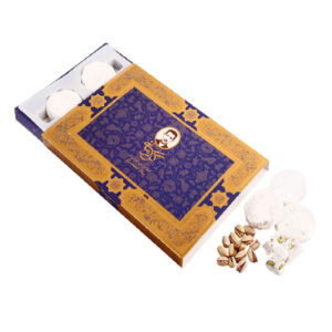 Kermani Gaz: 42% Pistache – Traditionele Perzische Rozenwater Nougat