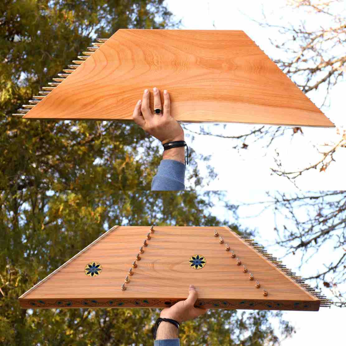 Perzische Santur – Handgemaakt Hammered Dulcimer door IranSaz, Roz
