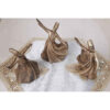 Decoratieve Sama Dansers – Set van 3 Minimalistische Beeldjes