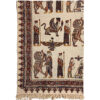 Perzisch Tafelkleed Isfahan Kalamkari — Model Takht-e Jamshid — Persepolis Design