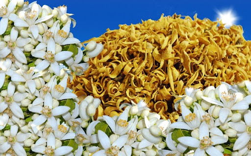 Gedroogde Oranjebloesem Bloemblaadjes 700 gram