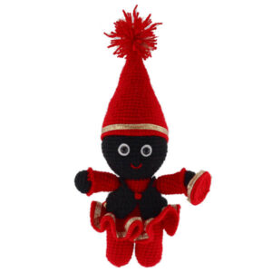 Amigurumi Handgemaakte Gehaakte Gevuld Pop voor Nowruz – Hajji Firuz | Zachte Pluche Speelgoed Toy